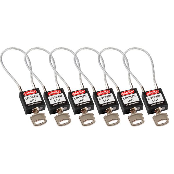 Veiligheidssloten – compact met kabel