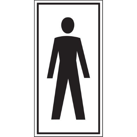 Informatietekens - Herentoilet