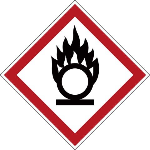 GHS Symbool - GHS03 - Brandbevorderend