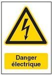A4 Sign - Danger électrique