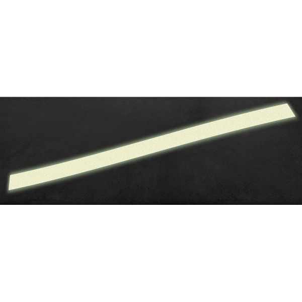 Fotoluminescente antislipstrips - Aluminium hoge intensiteit