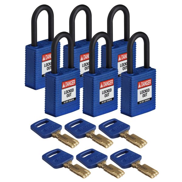 SafeKey-hangsloten – nylon