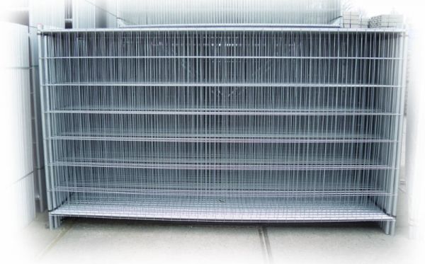 GEGALVANISEERDE BOUWHEKKEN TYPE HERAS, 3,5MX2M