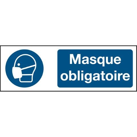 ISO 7010 Pictogrammen - Masque obligatoire