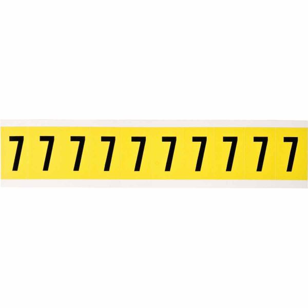 Identieke cijfer- of letterkaarten voor binnengebruik