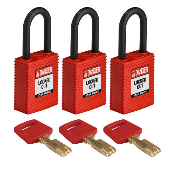SafeKey-hangsloten – nylon