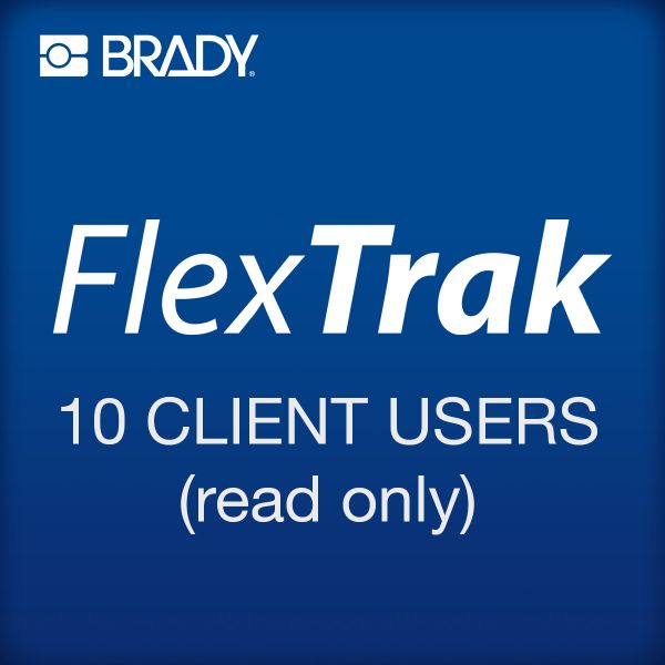 FLEXTRAK-PAKKET VAN 10 CLIENTGEBRUIKERS (ALLEEN LEZEN)-FLEX-CLT-SUB10