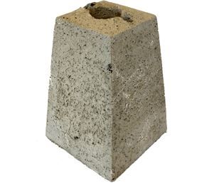 ARGEX BETONVOET H450MM GAT DIA 90MM (42 KG)