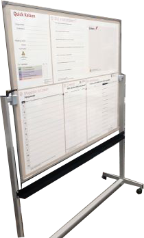 Quick Kaizen whiteboard - Nederlands