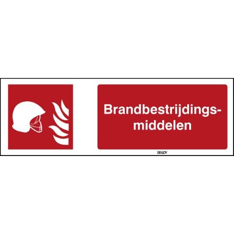 ISO 7010 Pictogrammen - Brandbestrijdingsmiddelen