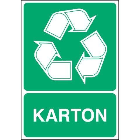 Recyclagepictogram - Karton - KARTON