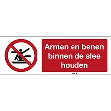 ISO Veiligh.Pic-Armen&Benen Binnen D.Slee Houd.P046/NL347/Alu-297X105