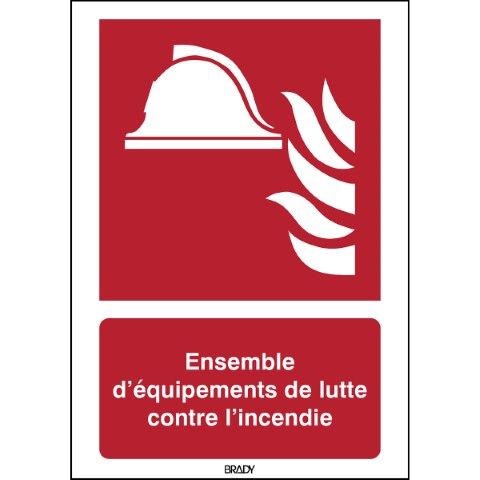 ISO 7010 Pictogrammen - Ensemble d’équipements de lutte contre l’incendie