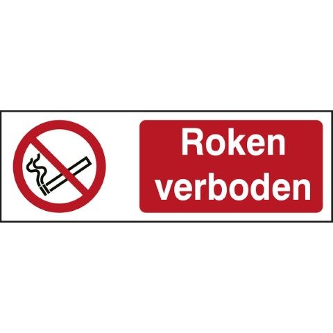 ISO 7010 Pictogrammen - Roken verboden