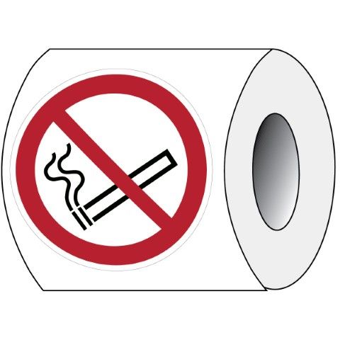 ISO Veiligheidspictogram - Roken verboden