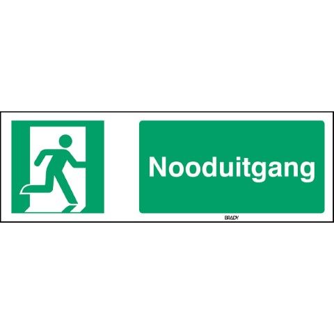 ISO 7010 Pictogrammen - Nooduitgang