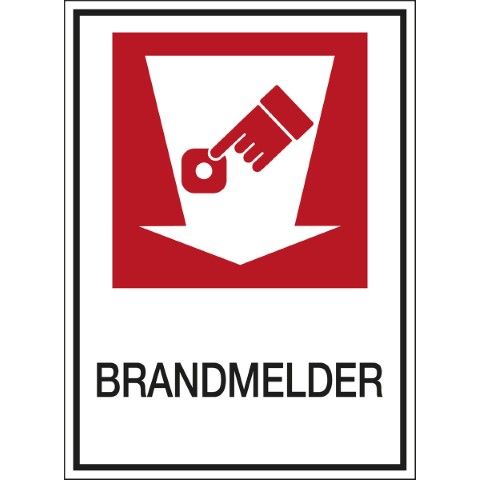 A3 Sign - Brandmelder