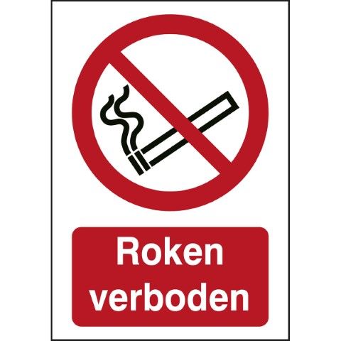 ISO 7010 Pictogrammen - Roken verboden