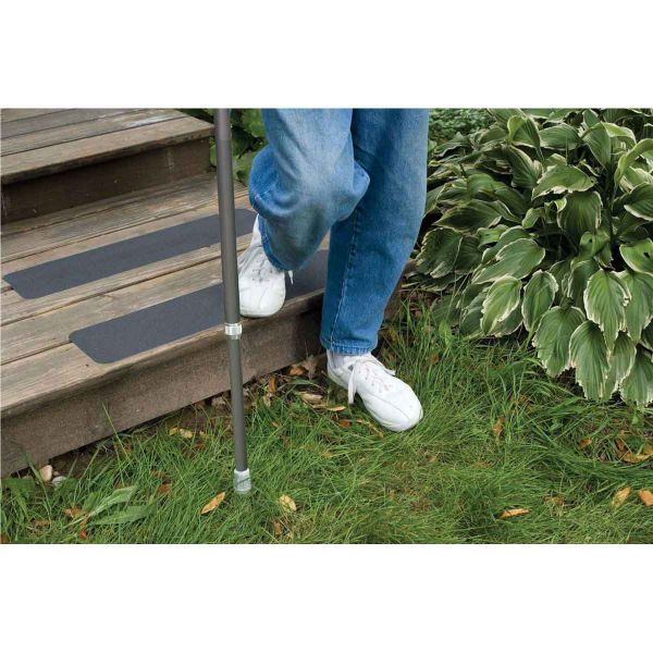 Anti-slip tape met strepen - Zwart / Geel