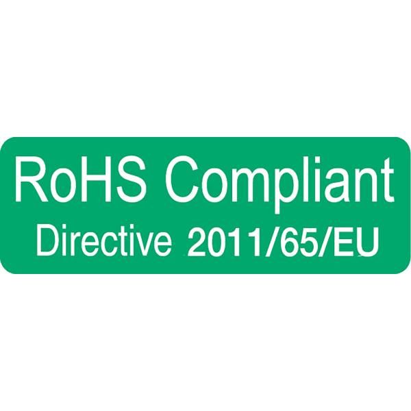 RoHS labels - 500/Doos
