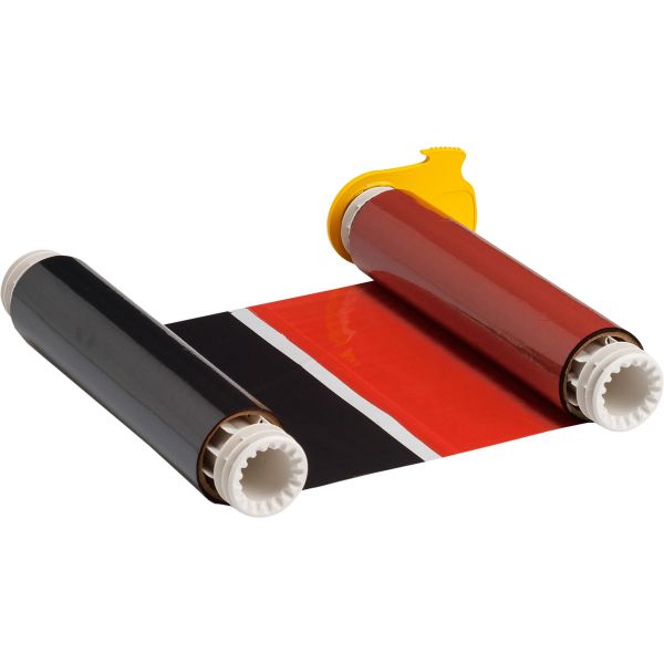 BBP85 Printlint - Zwart-Rood 220mm met 380mm kleurenpanelen