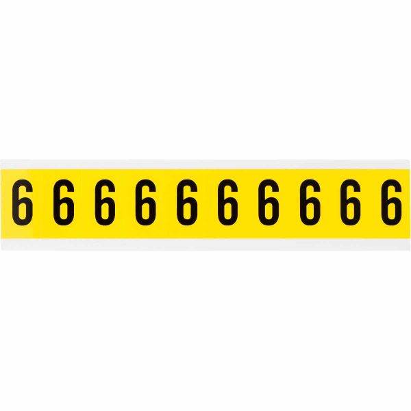 Identieke cijfer- of letterkaarten voor binnengebruik