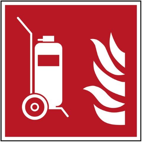Mobiele brandblusser – ISO 7010