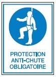 A4 Sign - Protection contre les chutes