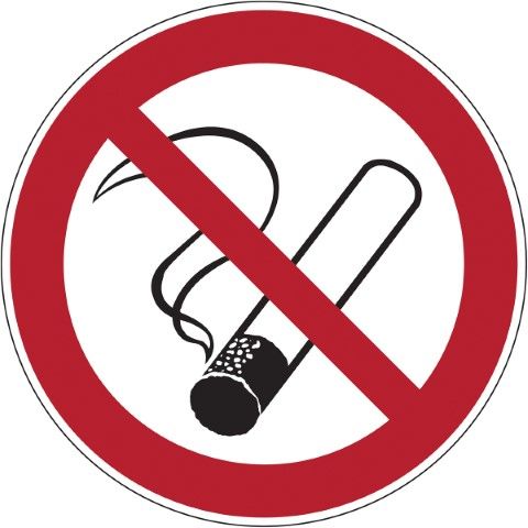 Verbodspictogram - Roken verboden