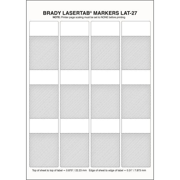 LaserTab Labels