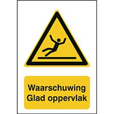 ISO Veiligh.Pic-Waarschuwing Glad Oppervlak W011/NL323/Tw-148X210