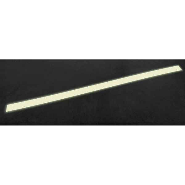 Fotoluminescente antislipstrips - Aluminium standaard intensiteit