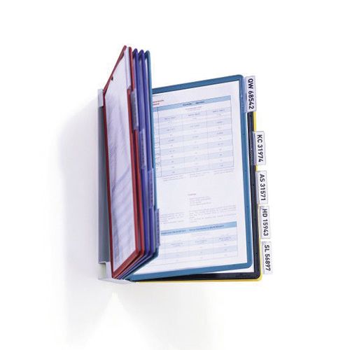 VARIO DISPLAY SYSTEM VOOR MUURBEVESTIGING - 10 MAPPEN A4