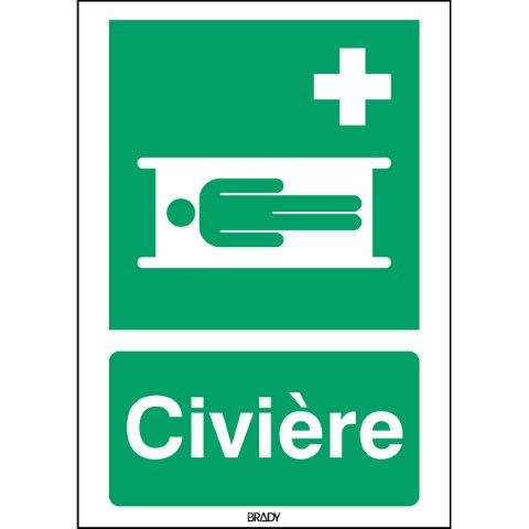 ISO 7010 Pictogrammen - Civière