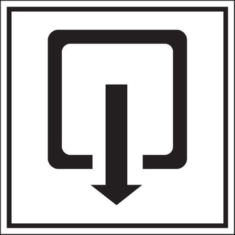 Informatietekens - Uitgang