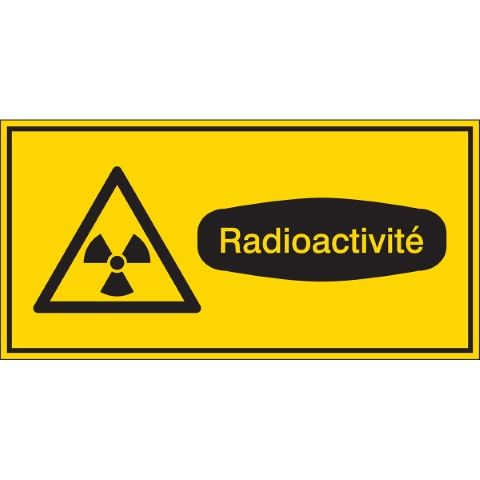 Waarschuwingspictogram - Radioactivité