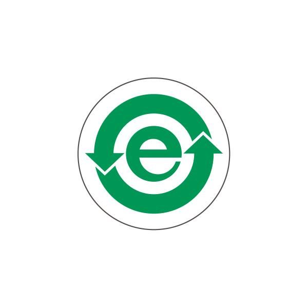 Chinees RoHS Label - E-symbol