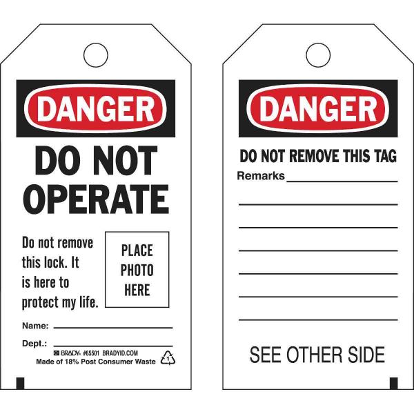 Fototags (zonder laminaat)