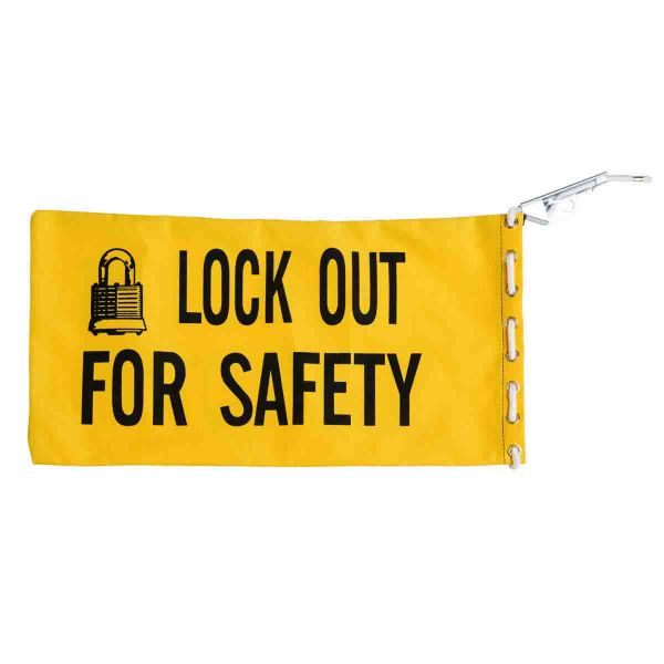 Lockout-tas in stevig canvas met trekkoord