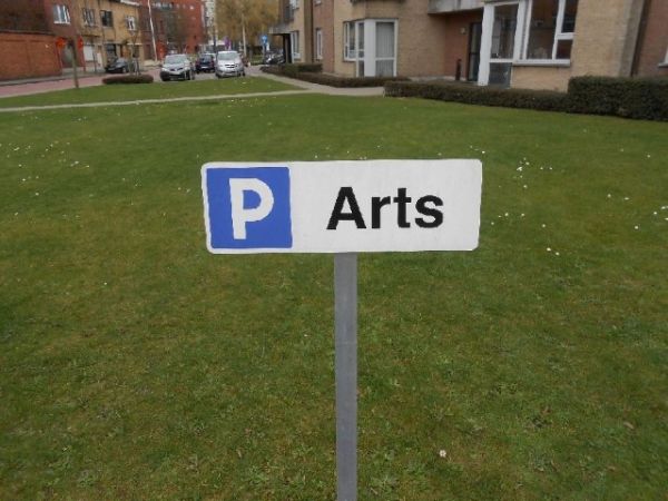 Onderbord SB250 - Wit met grijze rug - 450X200 - EGP - Personaliseerbaar