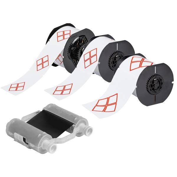 Kit met voorbedrukte CLP/GHS-labels voor BBP3x-printers