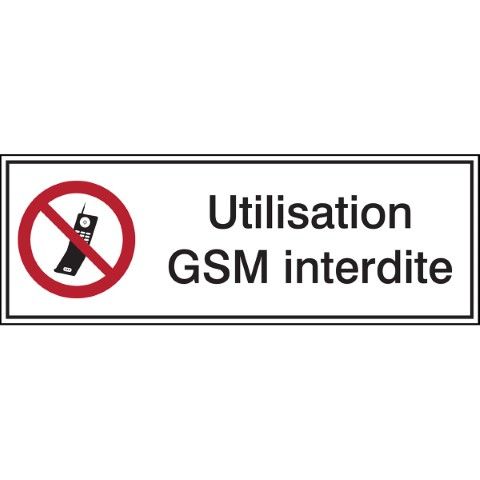 Verbodspictogram - Utilisation GSM interdite