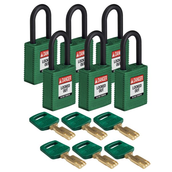 SafeKey-hangsloten – nylon