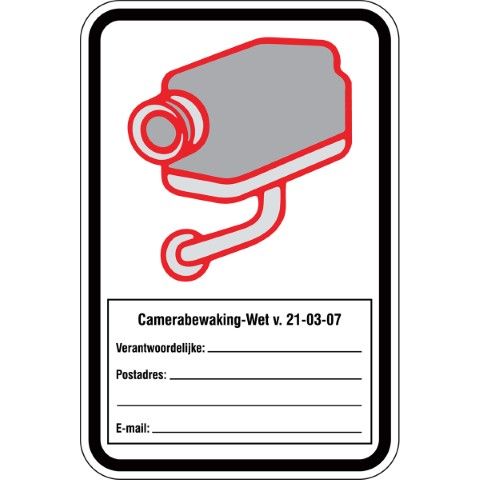 Camerabewaking - Nederlands - Camerabewaking-Wet v. 21-03-07