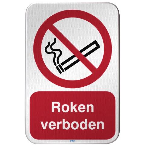 ISO-veiligheidspictogram – Roken verboden